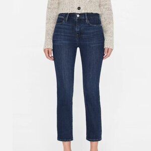 Frame le high straight jeans